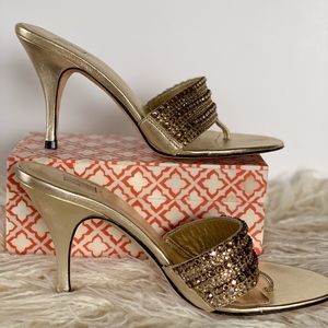 Pelle Moda Jeweled Slide